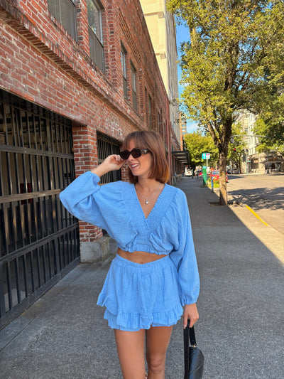 Bibi two piece ruffle