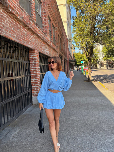 Bibi two piece ruffle
