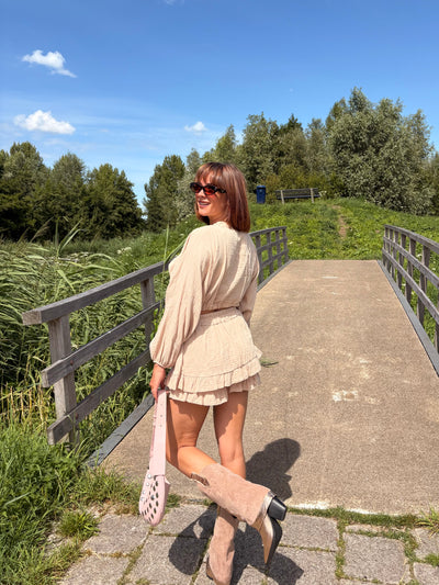 Bibi two piece ruffle