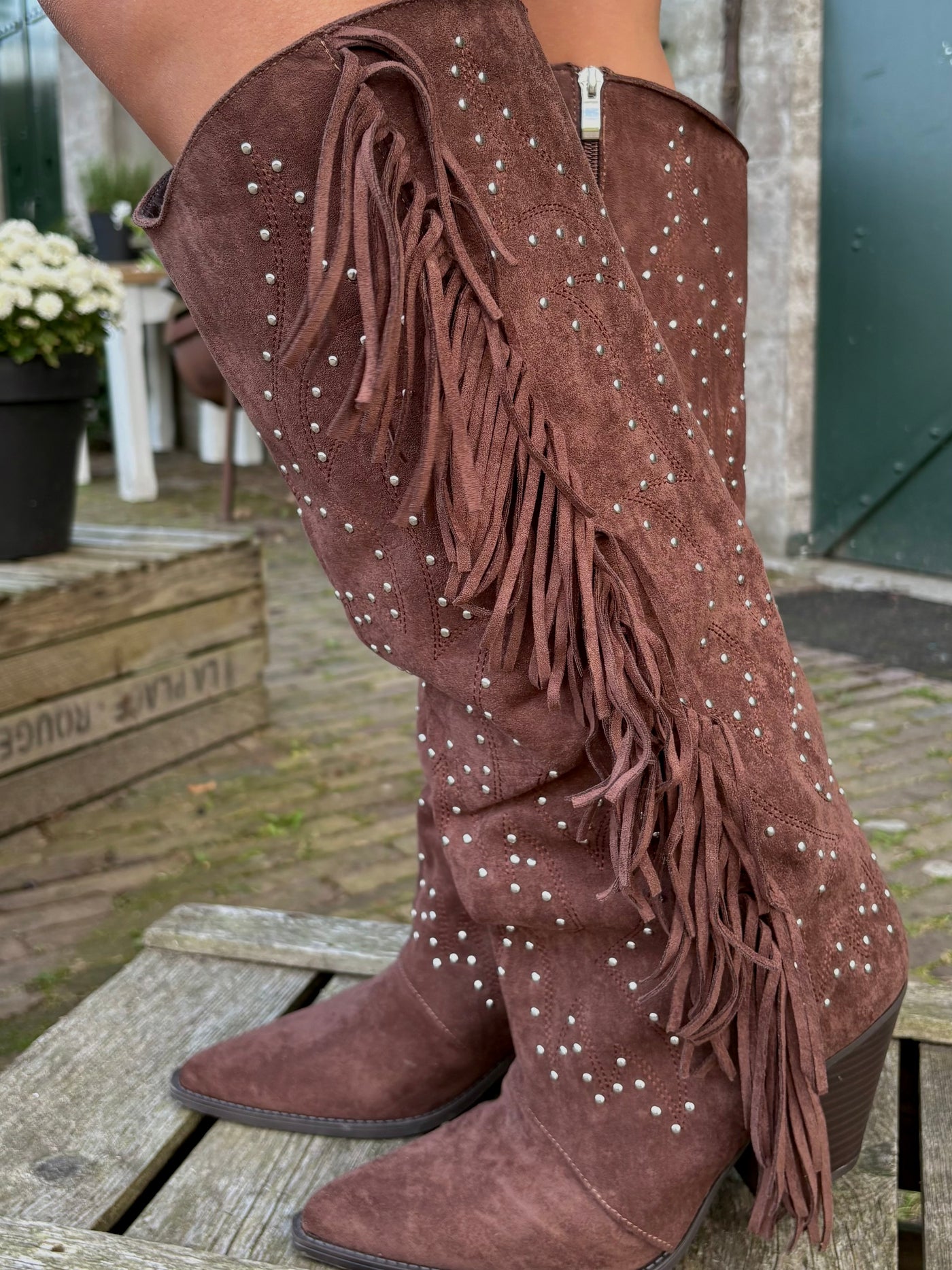 Western Boots met Franje