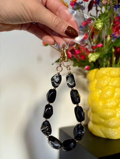 Telefoonkoord marmer gemstone