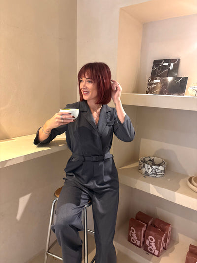 Noëlle jumpsuit grijs