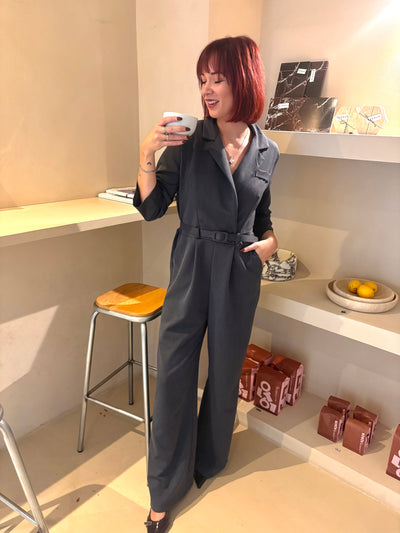 Noëlle jumpsuit grijs