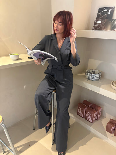 Noëlle jumpsuit grijs