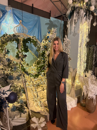Noëlle jumpsuit grijs