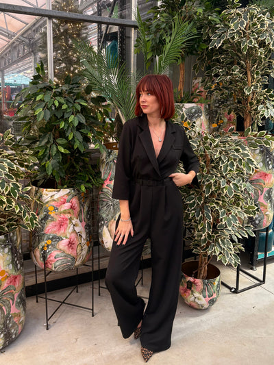 Noëlle jumpsuit zwart