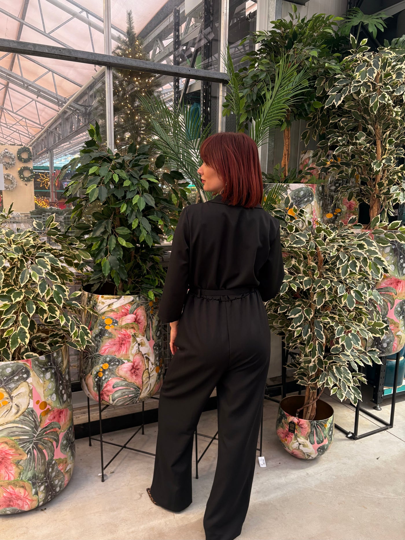 Noëlle jumpsuit zwart