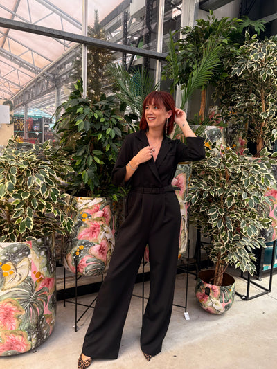 Noëlle jumpsuit zwart