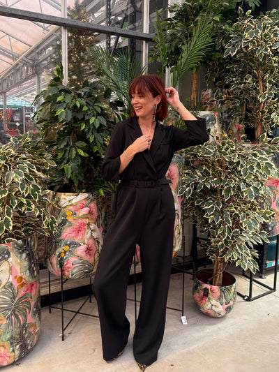 Noëlle jumpsuit zwart