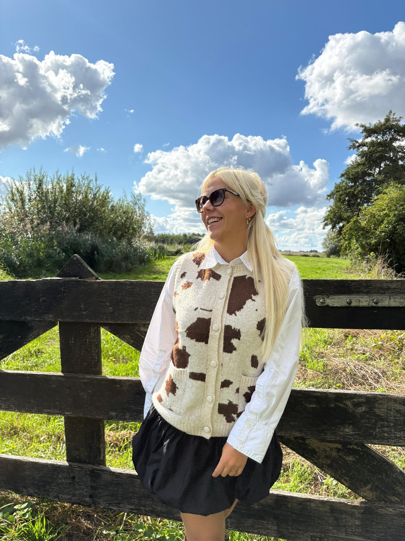 Kiki cow gilet