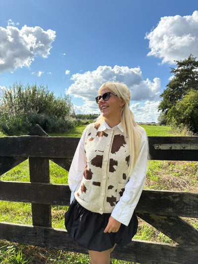 Kiki cow gilet