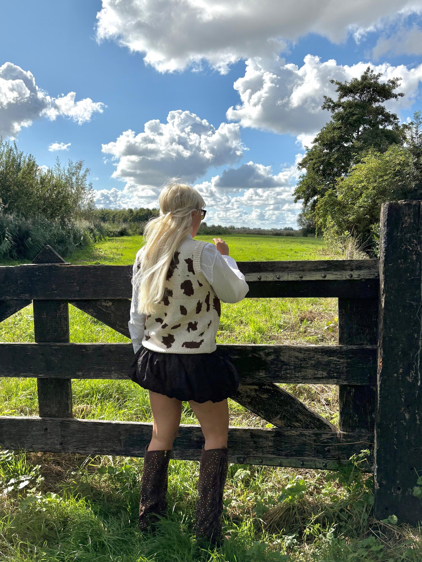 Kiki cow gilet